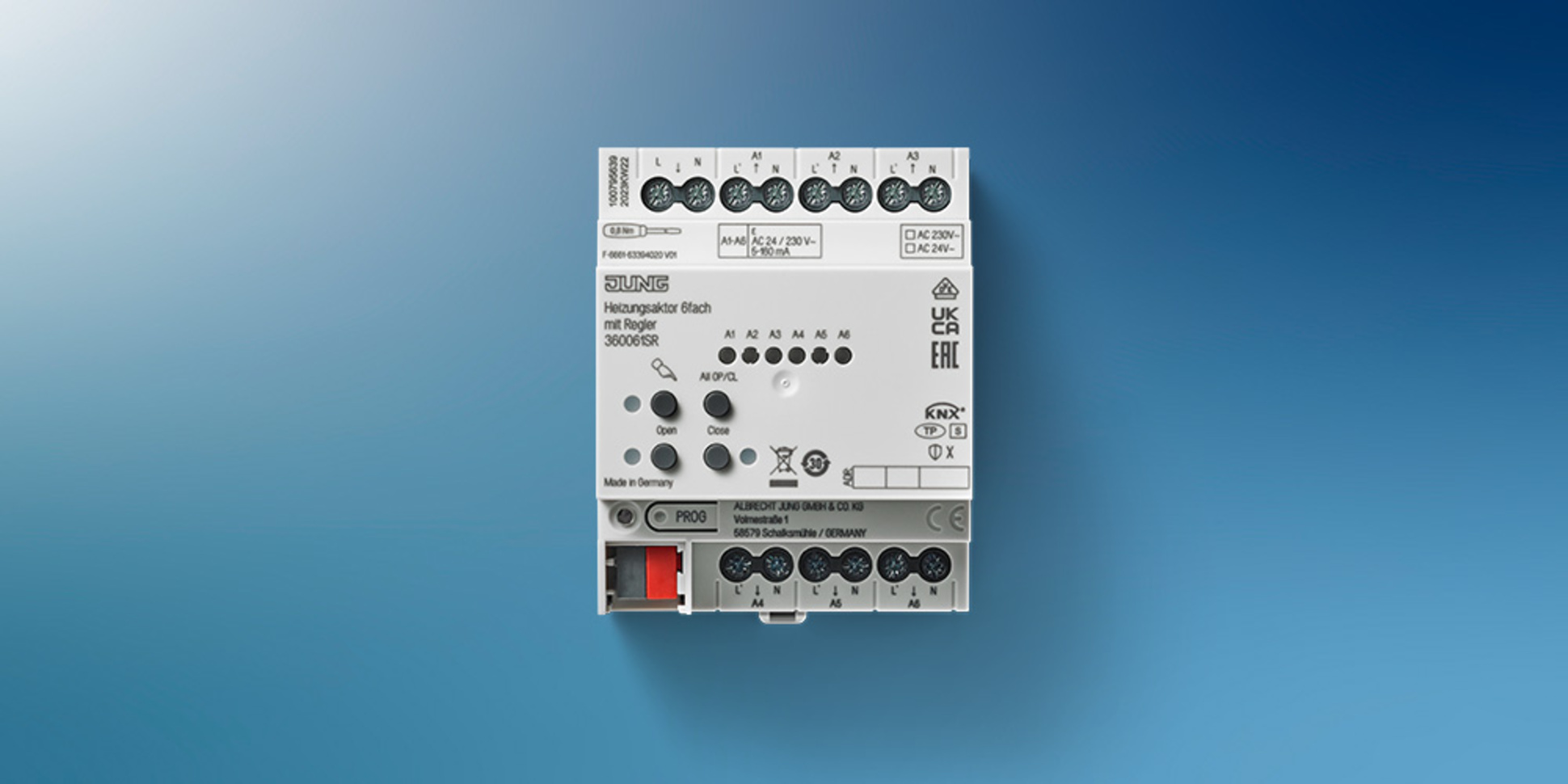 KNX Heizungsaktor 6-fach bei Pink Solar GmbH in Regensburg